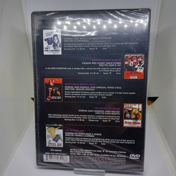 Classic Slasher Collection DVD 2-Disc Set 5 Horror Movies - Picture 2 of 2